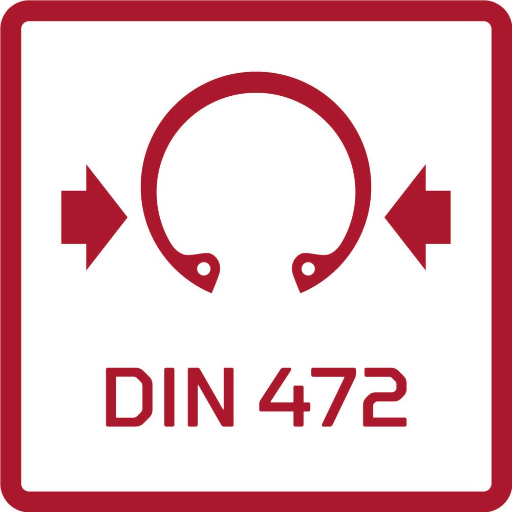 Produktabbildung Nr. 2: GEDORE red Innensich.Ringzange gew.90° D.12-25mm R27754025