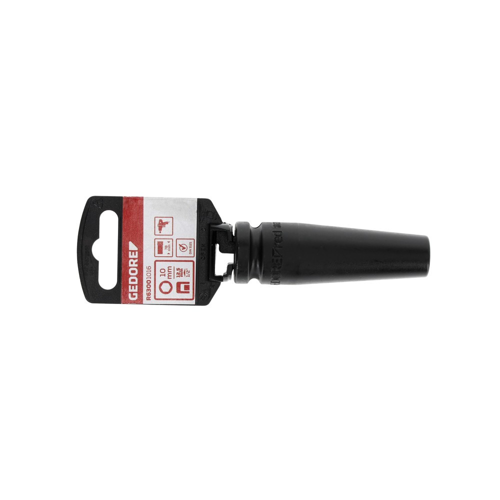 Produktabbildung Nr. 2: GEDORE red Kraftschr.Einsatz 1/2 6kt SW10mm L.78mm R63001016
