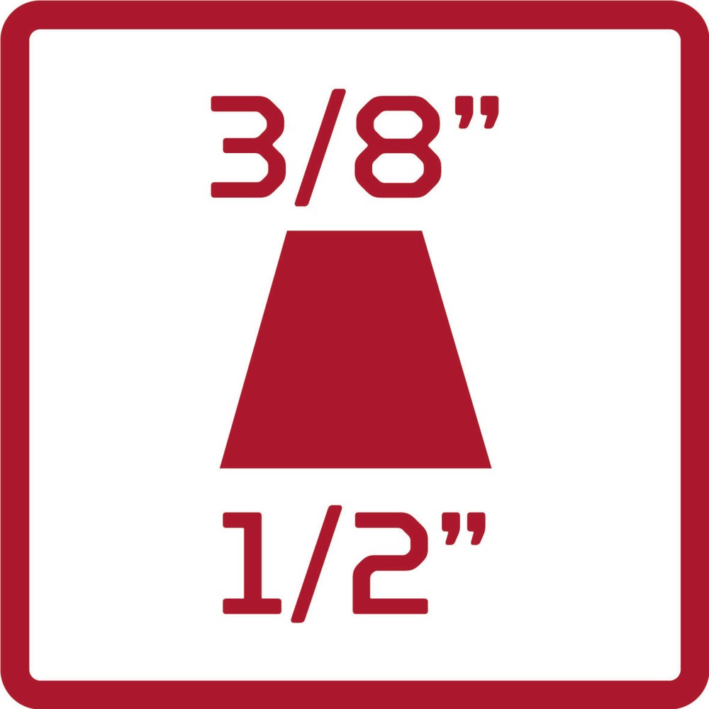 Produktabbildung Nr. 2: GEDORE red Kraftschr.Reduzierstück 1/2x3/8 4kt 34mm R67600005