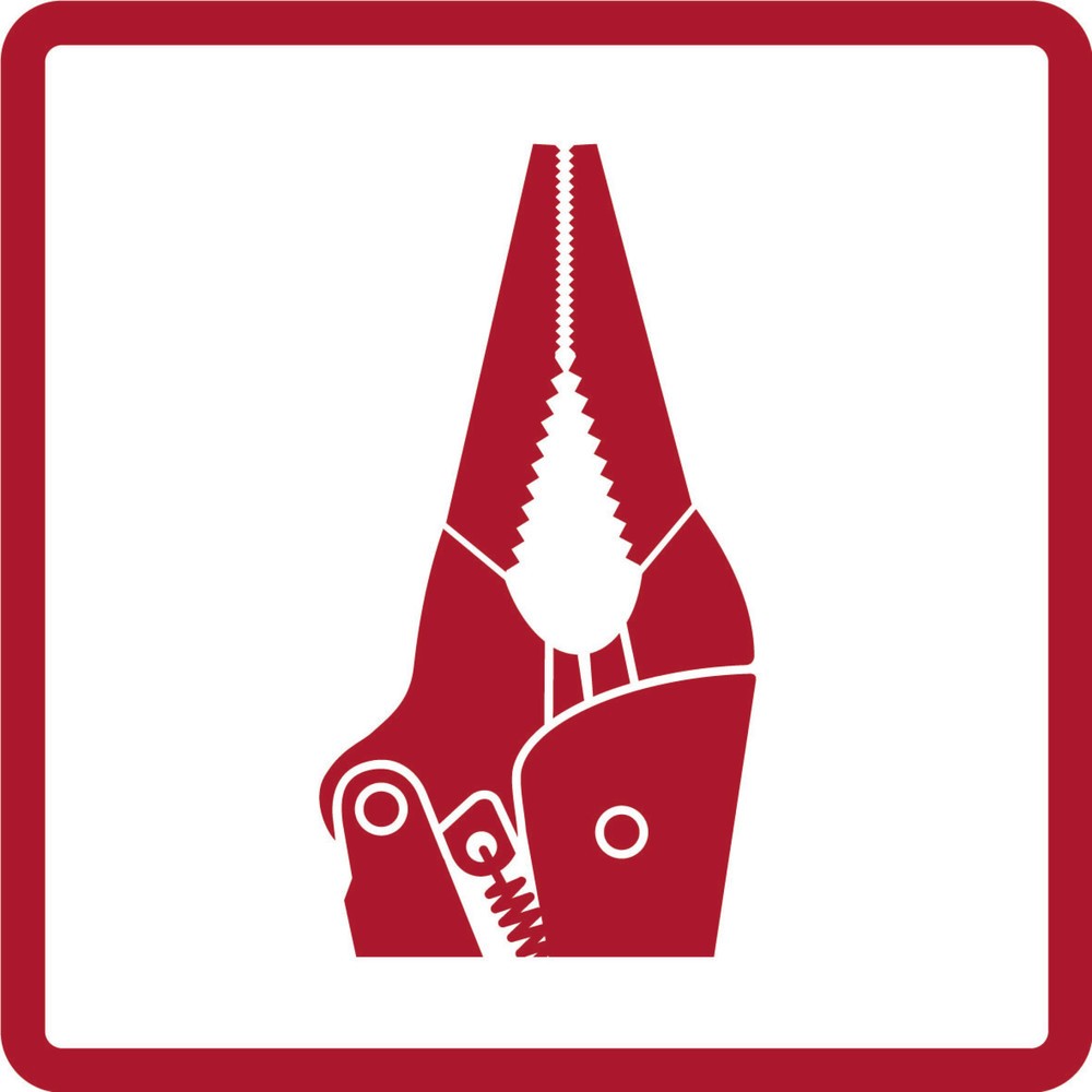 Produktabbildung Nr. 2: GEDORE red Langbeckgripzange Spann-W.50mm L.175mm R27220065