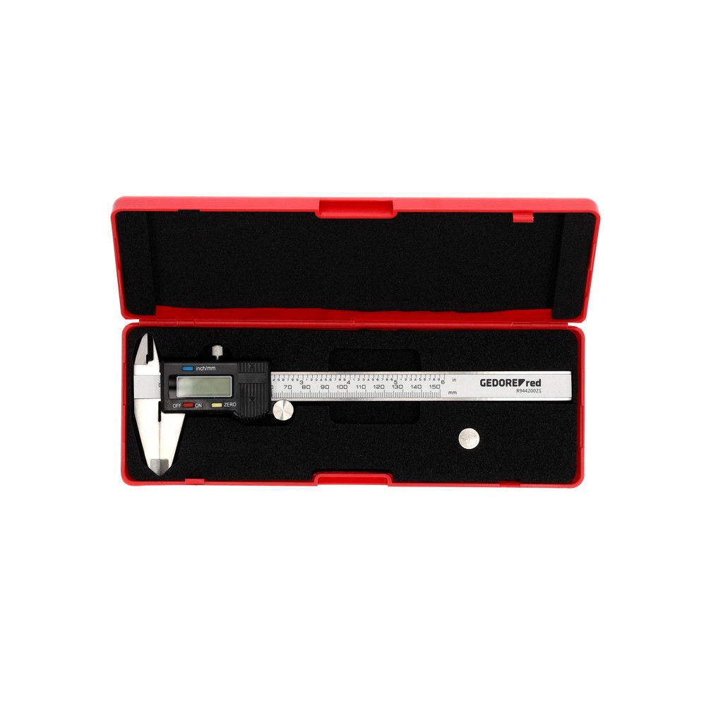 Produktabbildung: GEDORE red Messschieber digital W.153mm mm/inch R94420021
