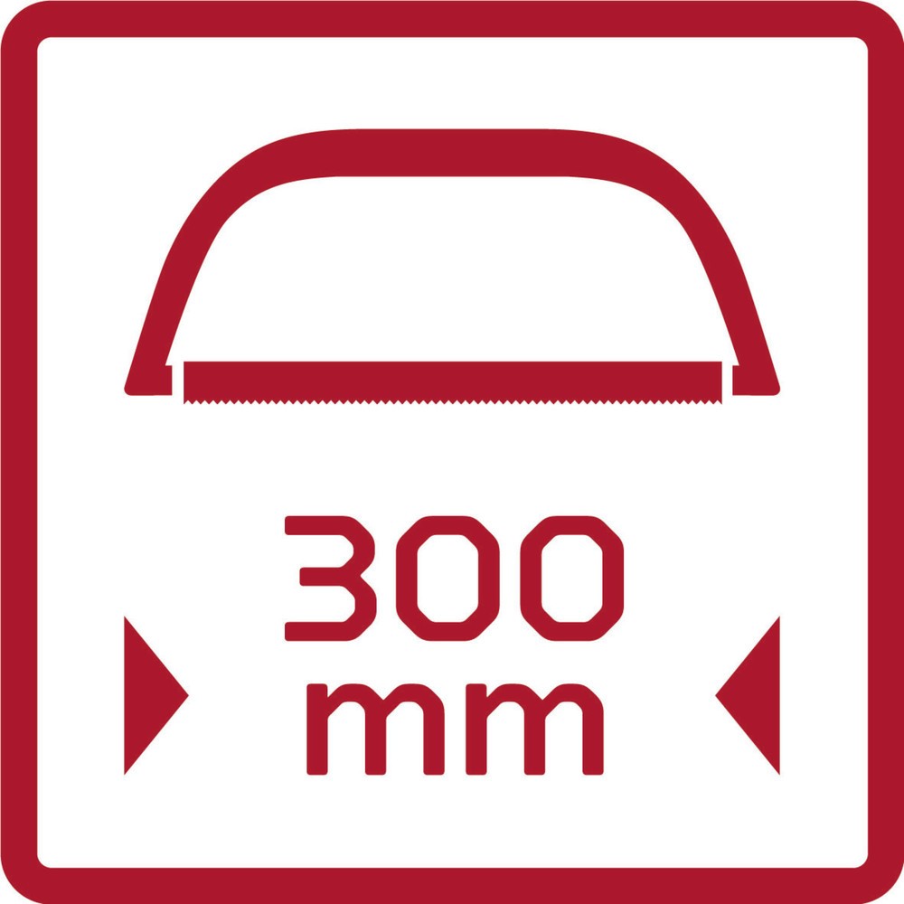 Produktabbildung Nr. 3: GEDORE red Multifunktionssäge Blatt-L.300mm drehbar R93350051