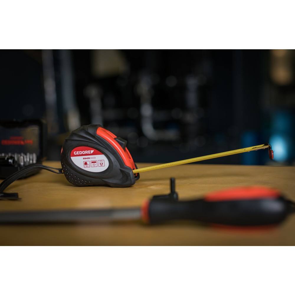 Produktabbildung Nr. 7: GEDORE red Rollbandmaß L.3m Band-B.19mm Kl.II R94550003
