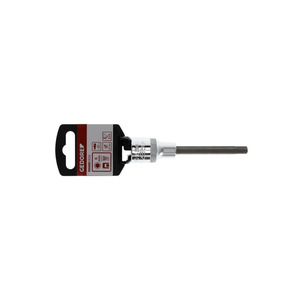 Produktabbildung Nr. 2: GEDORE red Schraubendr.Einsatz 1/2 SW6mm L.100mm R62550619
