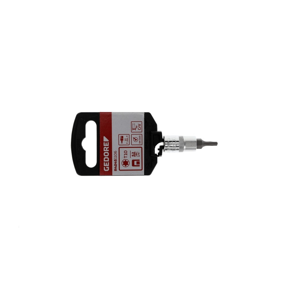 Produktabbildung Nr. 2: GEDORE red Schraubendr.Einsatz 1/4 TX T10 L.37mm R42451106