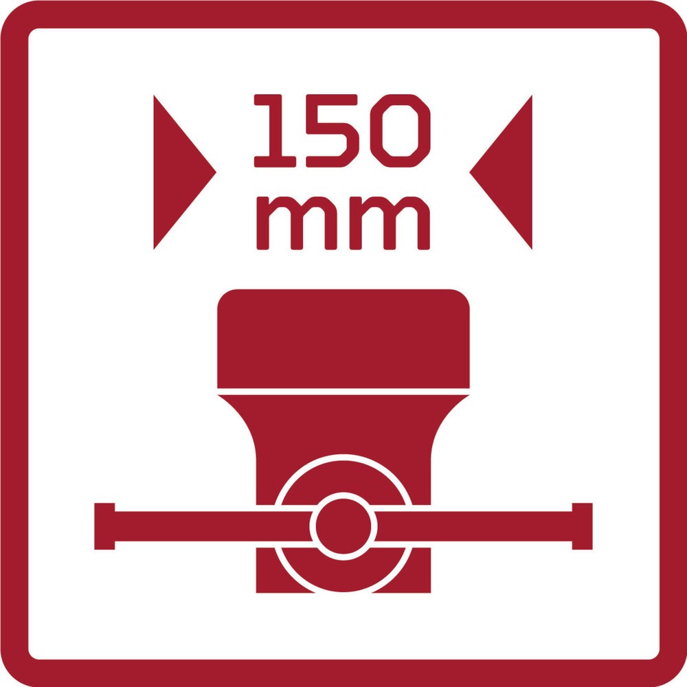 Produktabbildung Nr. 2: GEDORE red Schraubstock Backen-B.150mm drehbar 14kg R93800150