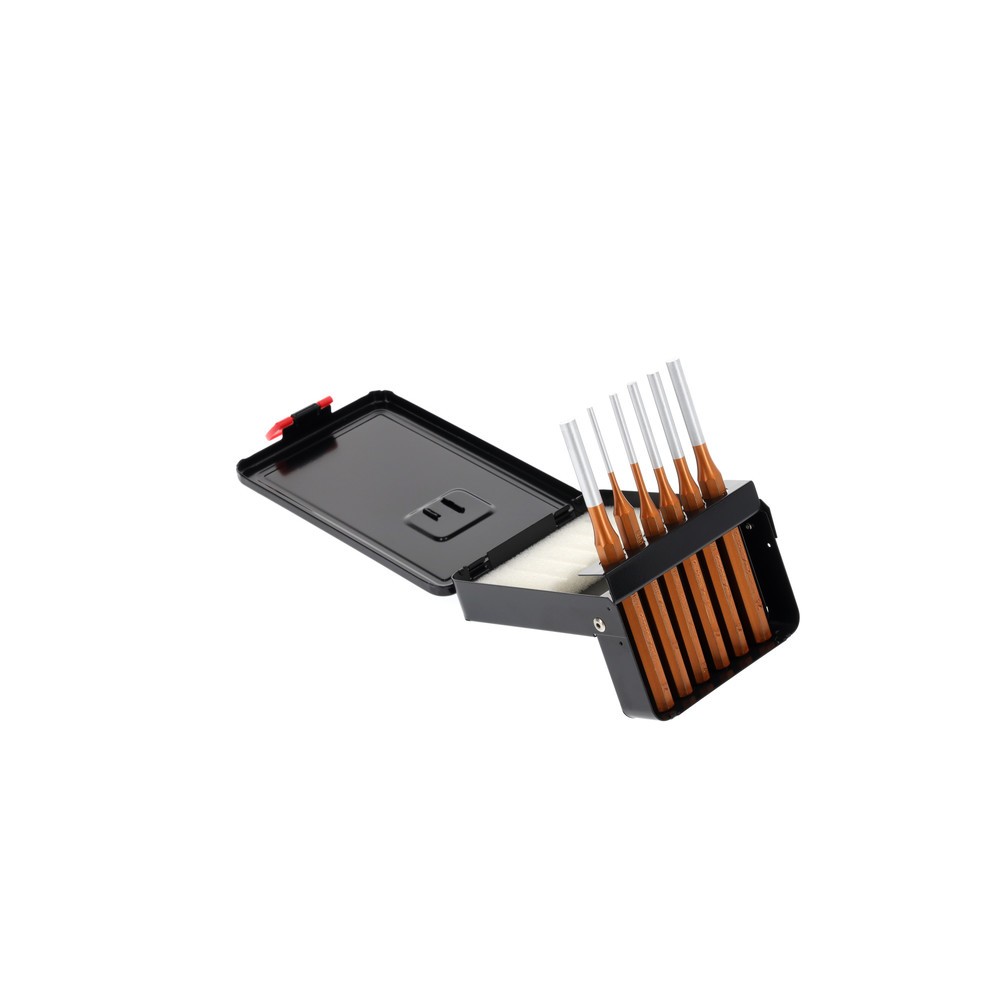 Produktabbildung: GEDORE red Splinttreibersatz 3-8mm +Kassette 6tlg R90200006