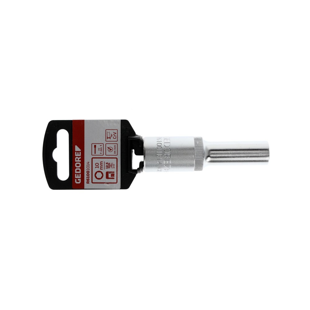 Produktabbildung Nr. 2: GEDORE red Steckschl.Einsatz 1/2 6kt SW10mm L.77mm R61001014