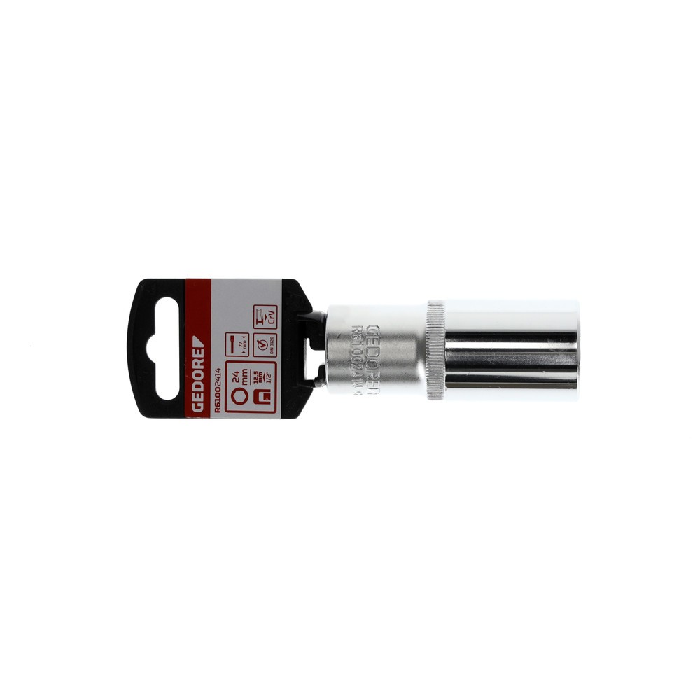 Produktabbildung Nr. 2: GEDORE red Steckschl.Einsatz 1/2 6kt SW24mm L.77mm R61002414