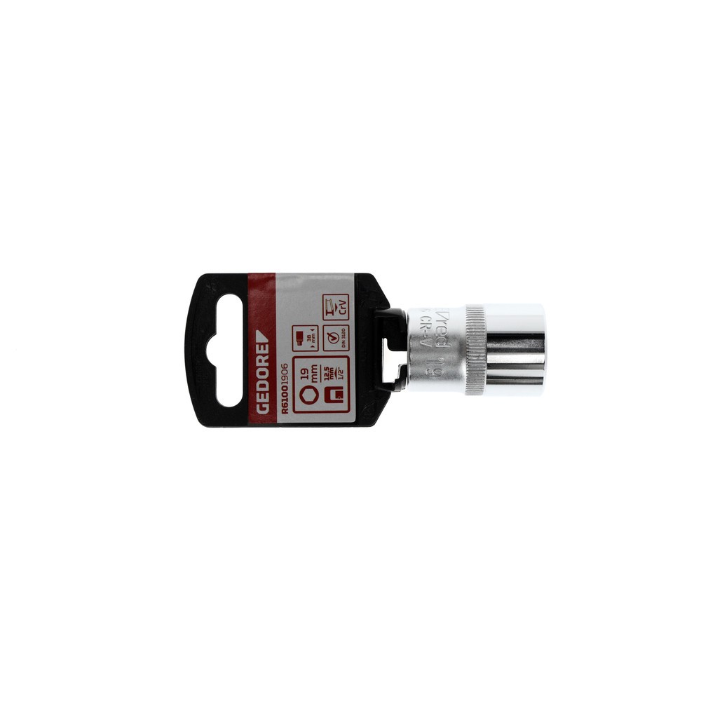 Produktabbildung Nr. 2: GEDORE red Steckschl.Einsatz 1/2 6kt SW19mm L.38mm R61001906