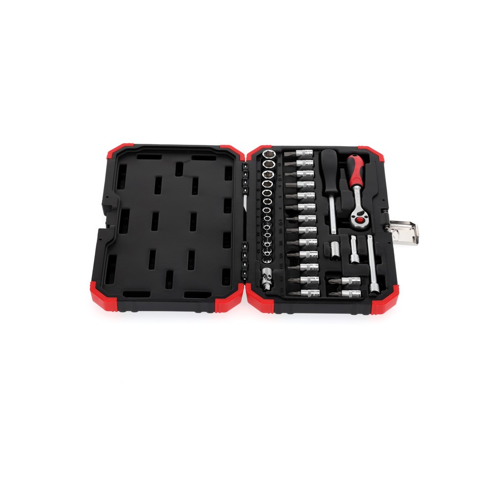 Produktabbildung Nr. 5: GEDORE red Steckschl.Satz 1/4 SW4-13mm 33tlg R49003033