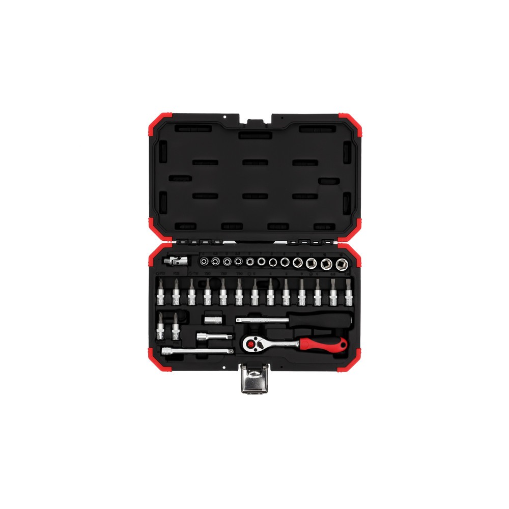 Produktabbildung: GEDORE red Steckschl.Satz 1/4 SW4-13mm 33tlg R49003033