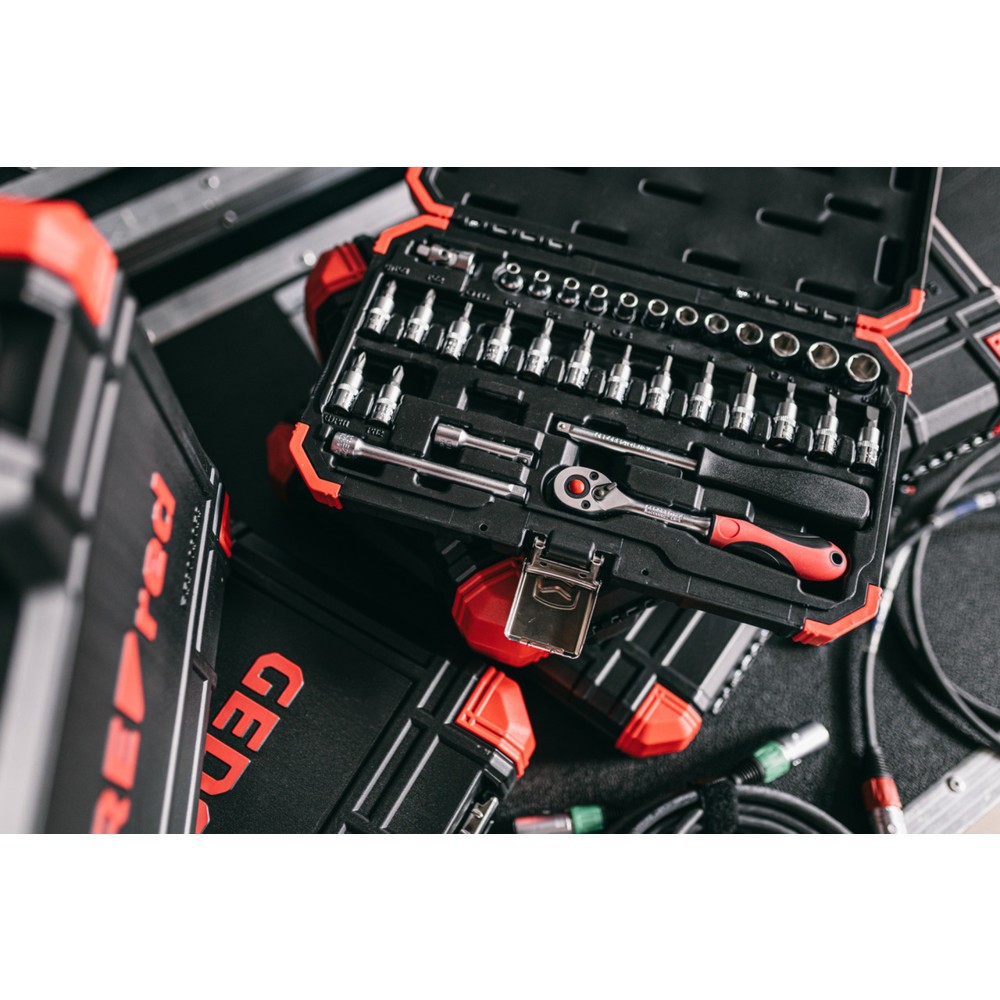 Produktabbildung Nr. 20: GEDORE red Steckschl.Satz 1/4 SW4-13mm 33tlg R49003033