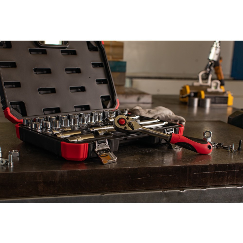 Produktabbildung Nr. 25: GEDORE red Steckschl.Satz 1/2 SW10-32mm 24tlg R69003024