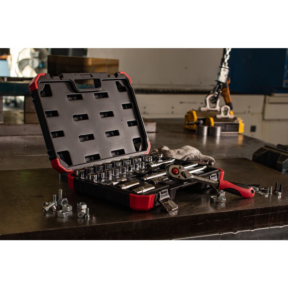 Produktabbildung Nr. 28: GEDORE red Steckschl.Satz 1/2 SW10-32mm 24tlg R69003024