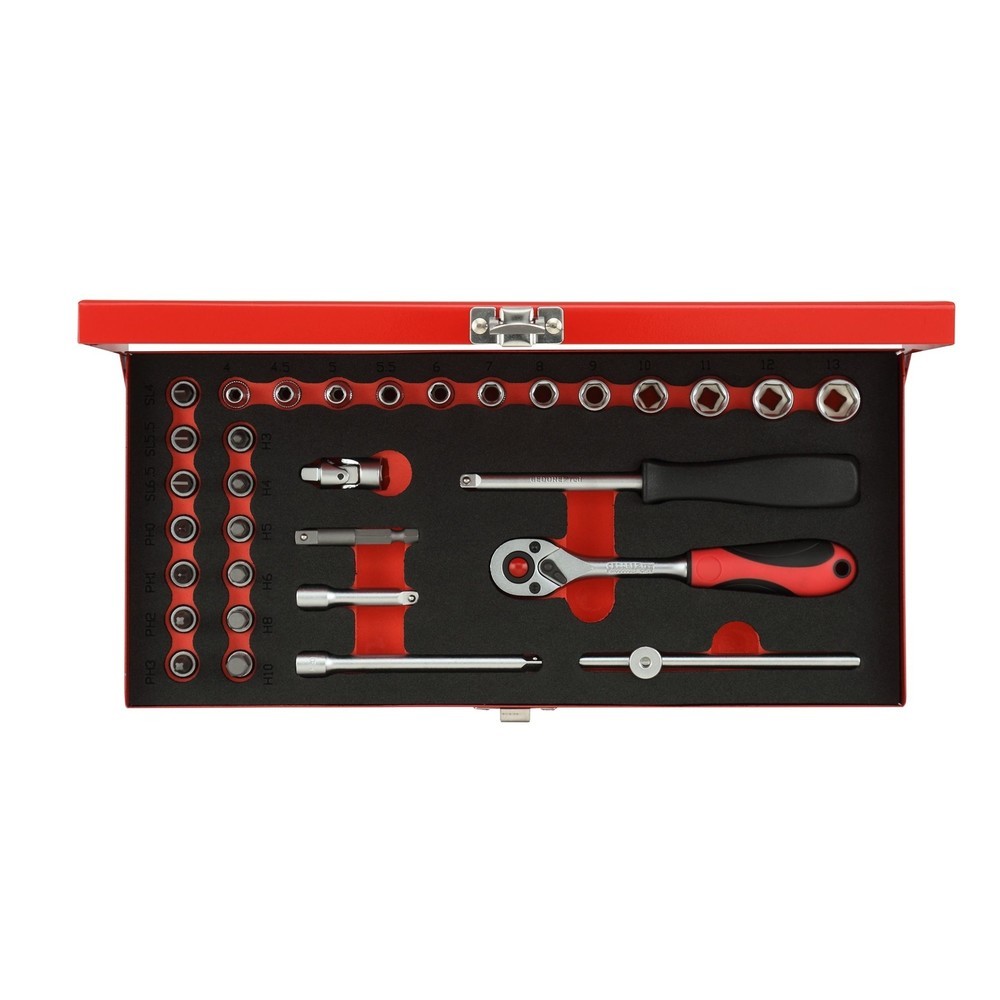 Produktabbildung: GEDORE red Steckschl.Satz 1/4 SW4-13mm 32tlg R49004033