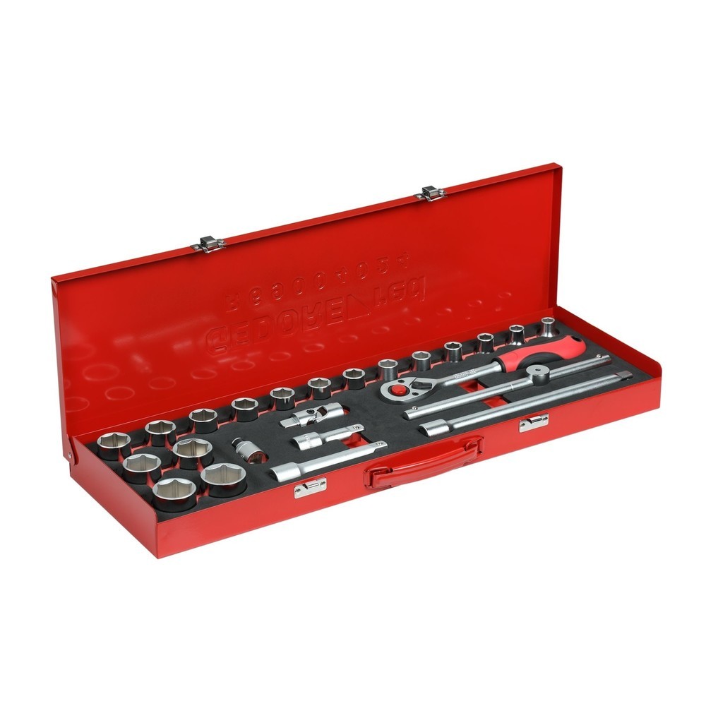 Produktabbildung Nr. 7: GEDORE red Steckschl.Satz 1/2 SW10-32mm 24tlg R69004024