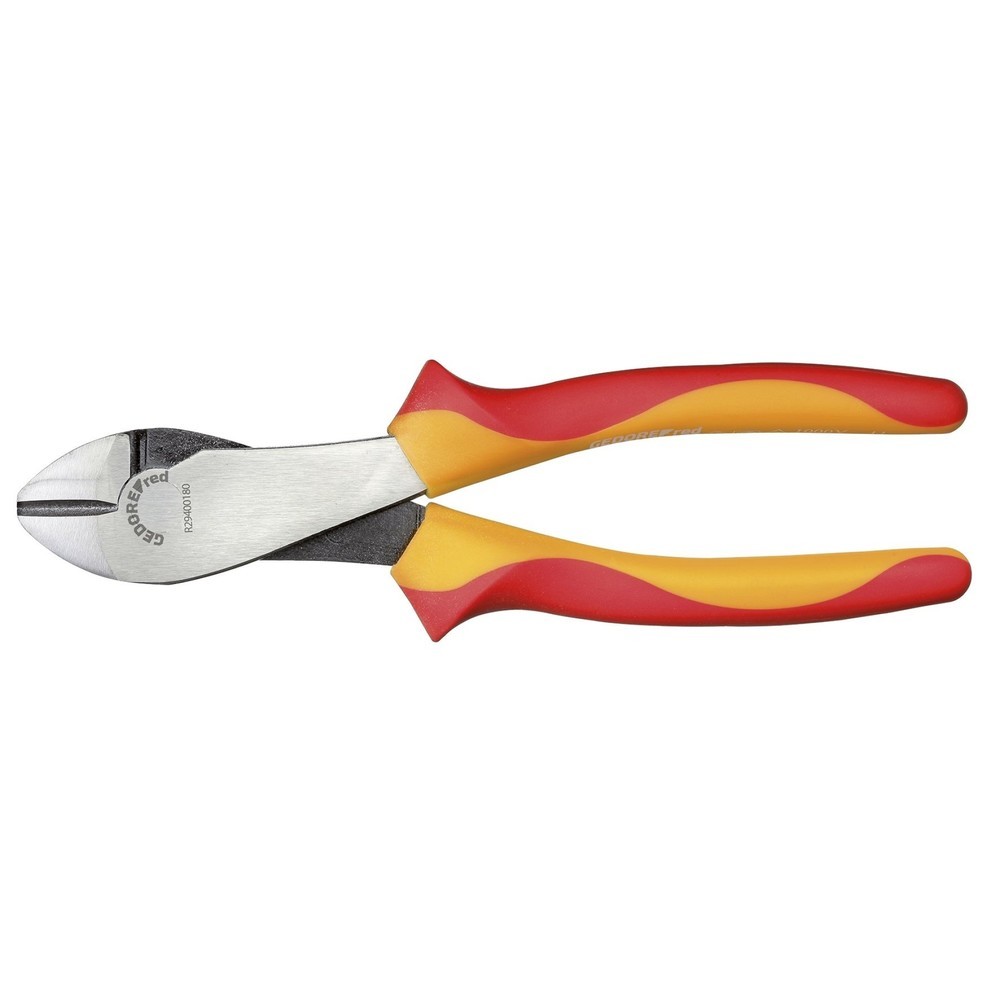 Produktabbildung: GEDORE red VDE-Seitenschneider L.180mm 2K-Griff R29400180