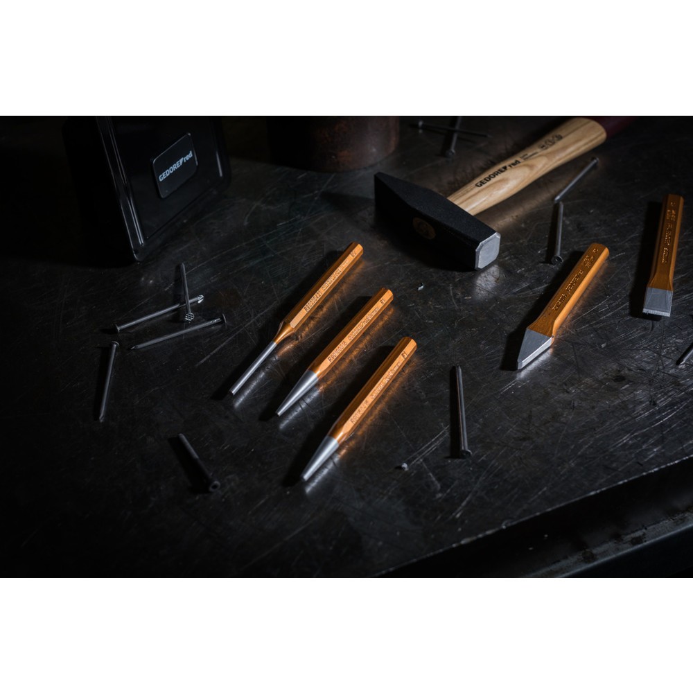 Produktabbildung Nr. 12: GEDORE red Wkz.Satz Schlagwerkzeuge i.Kassette 6tlg R90000006