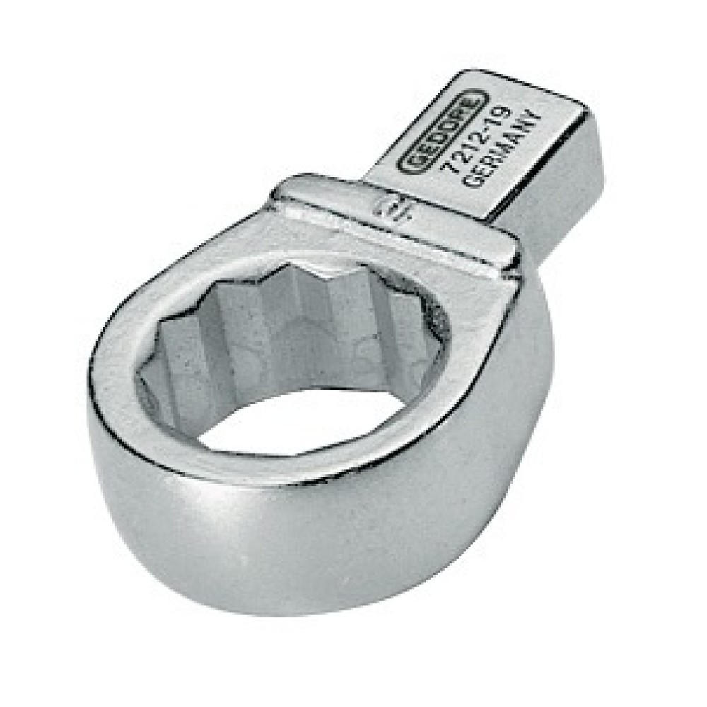 Produktabbildung: GEDORE Ringeinsteckwerkzeug 7218-27 SW 27mm 14x18mm CV-Stahl