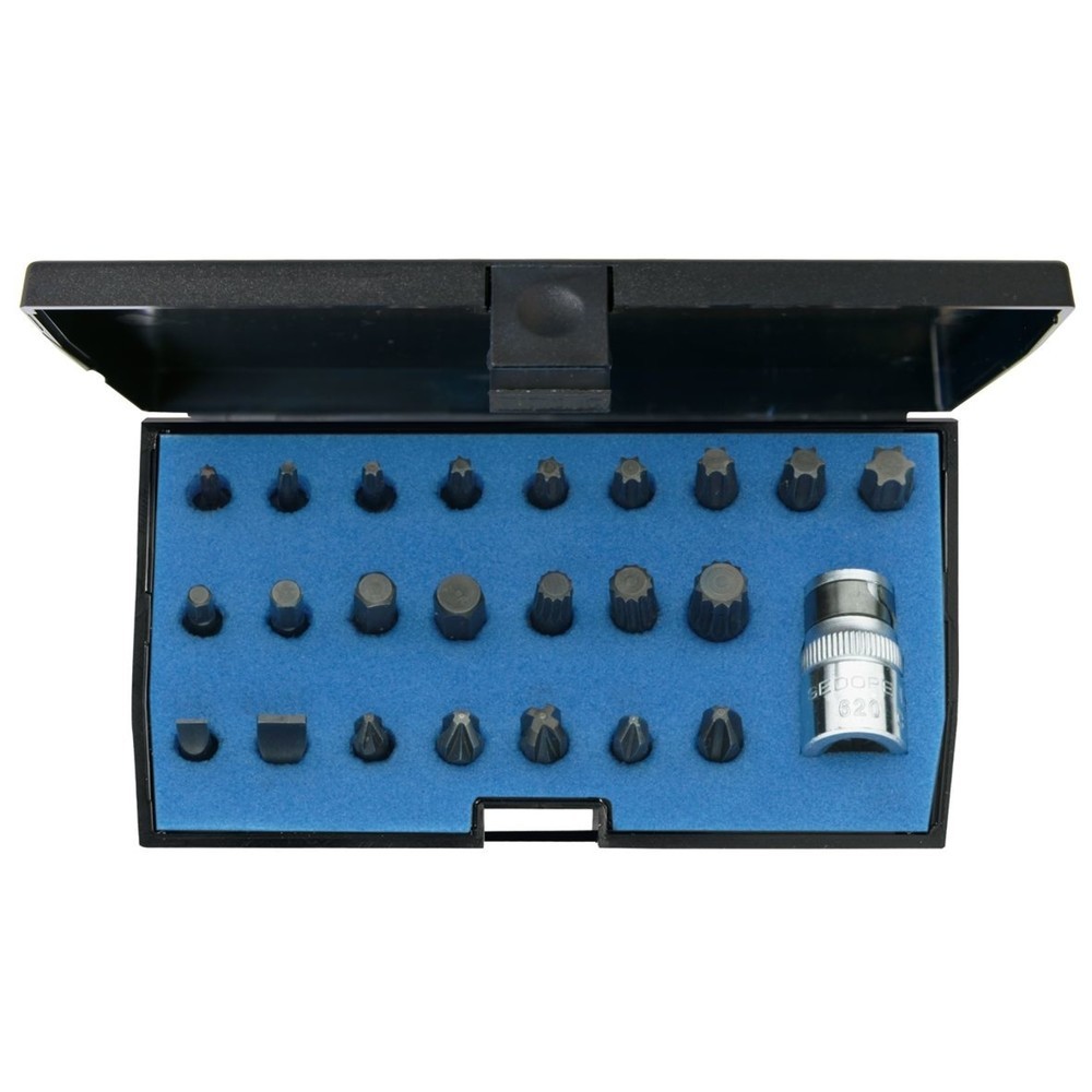 Produktabbildung: GEDORE Schraubendreherbit-Set 1/4" 620-024