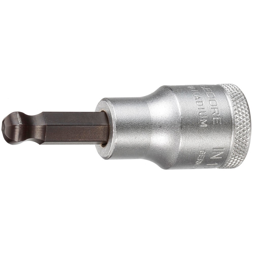 Produktabbildung: GEDORE Schraubendrehereinsatz 1/2" Kugelk. Innen-6kt 8mm IN 19 K 8