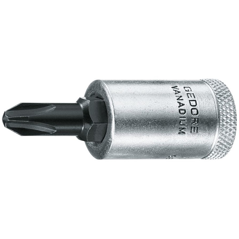 Produktabbildung: GEDORE Schraubendrehereinsatz 3/8" Kreuzschlitz PH 2 IKS 30 2