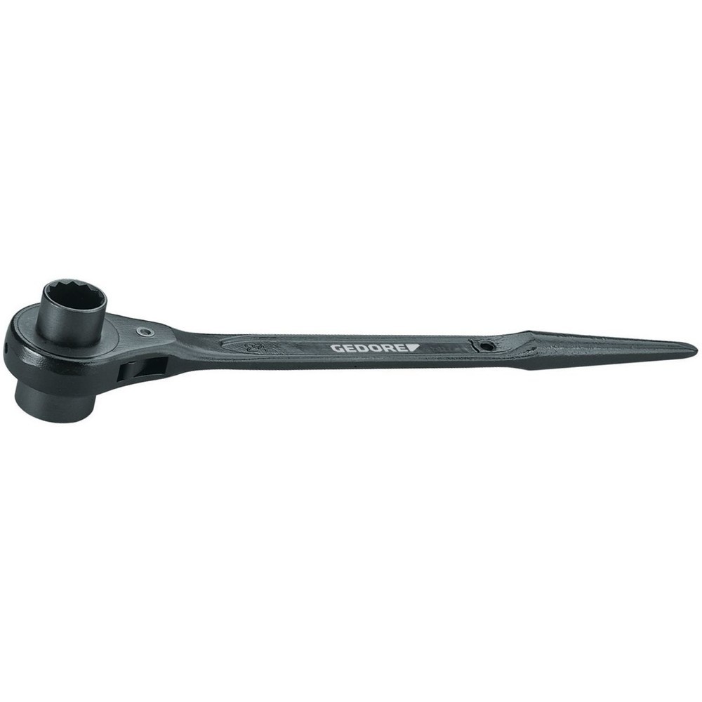 Produktabbildung: GEDORE Stahlbauknarre, Doppel-6-kant 17x19 mm 29 17X19