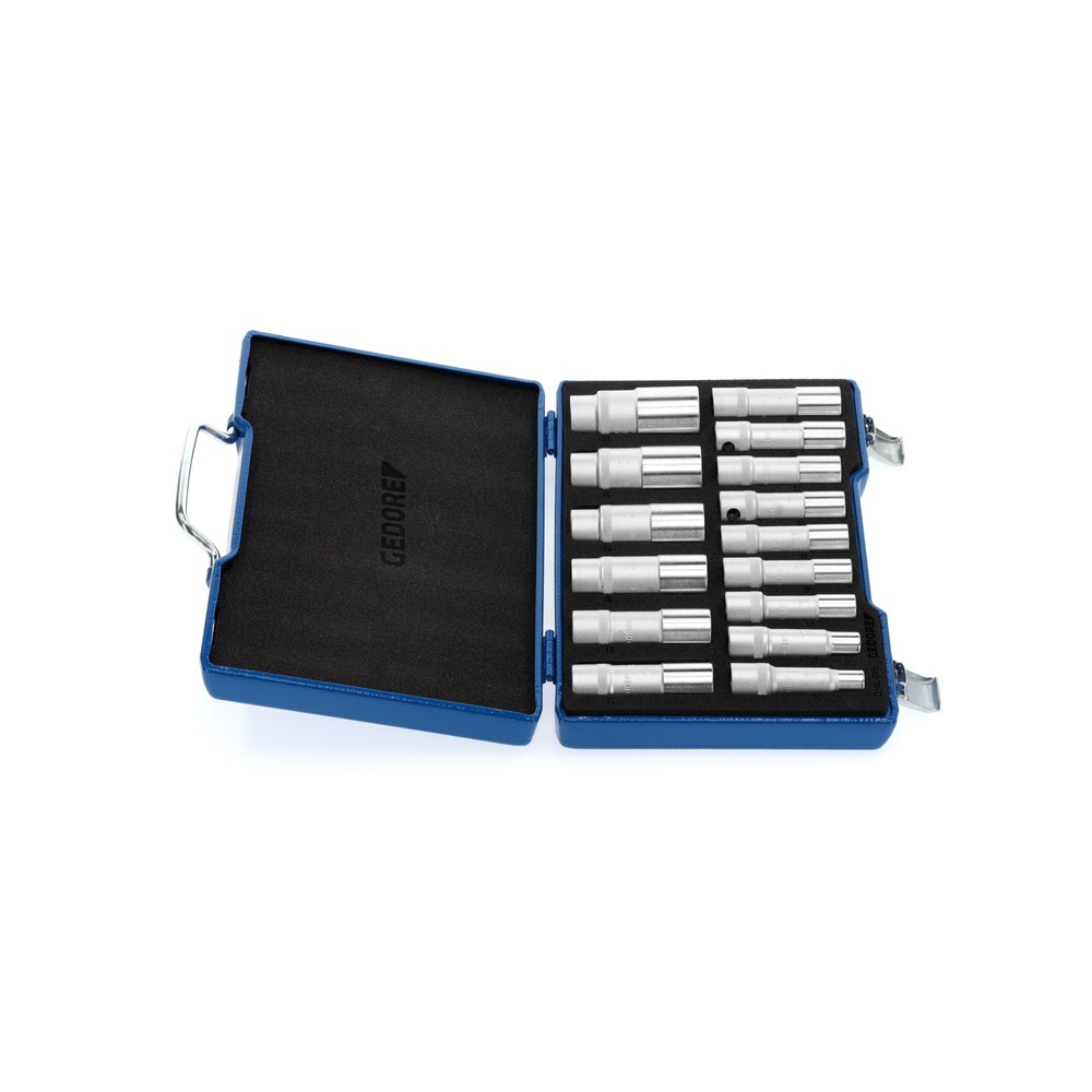 Produktabbildung Nr. 5: GEDORE Steckschlüssel-Satz 1/2" 15-tlg UD 10-32 mm D 19 L-015