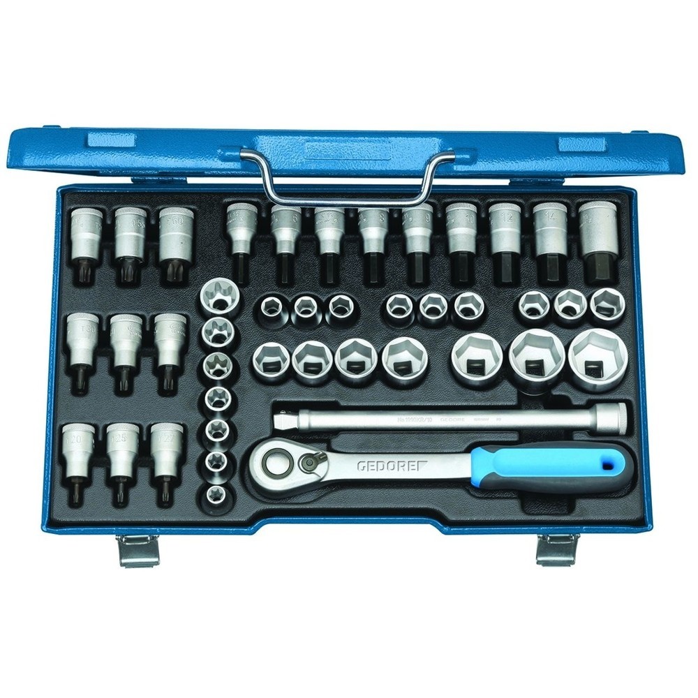 Produktabbildung: GEDORE Steckschlüssel-Satz 1/2" 42-tlg ITX 19 INU-20