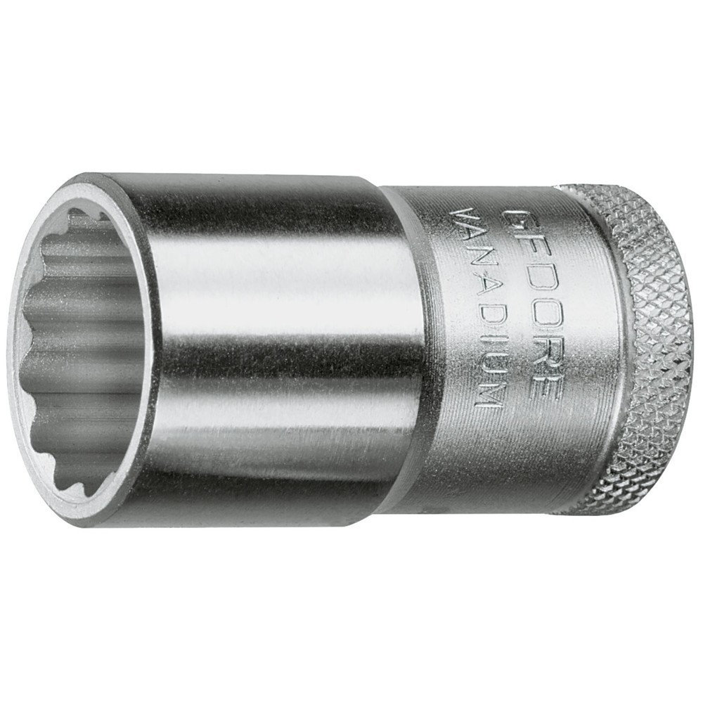 Produktabbildung: GEDORE Steckschlüsseleinsatz 1/2" 12-kant 1/4W D 19 1/4W