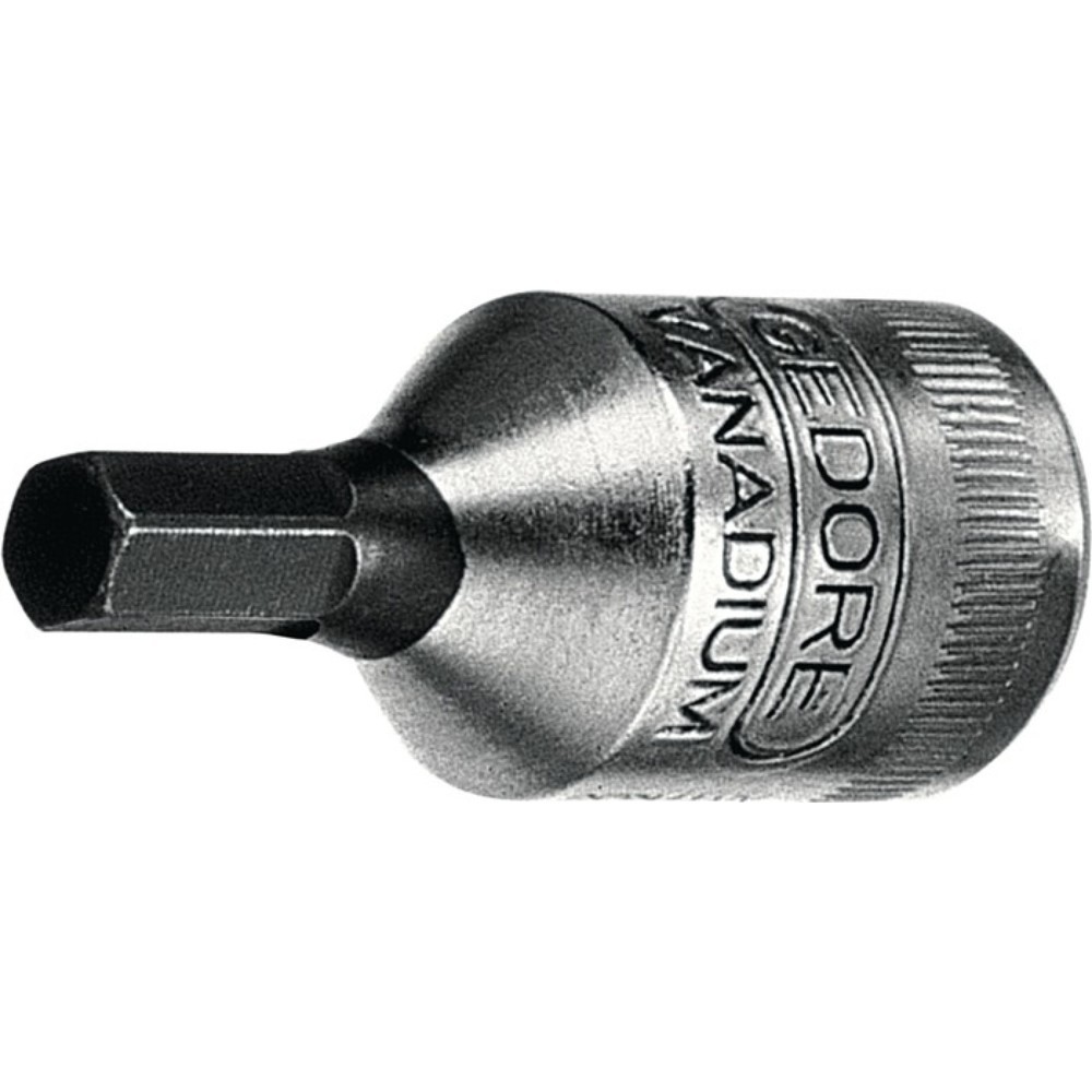 Produktabbildung: GEDORE Steckschlüsseleinsatz IN 20 1/4 Zoll Innen-6-kant SW 6mm L.37mm