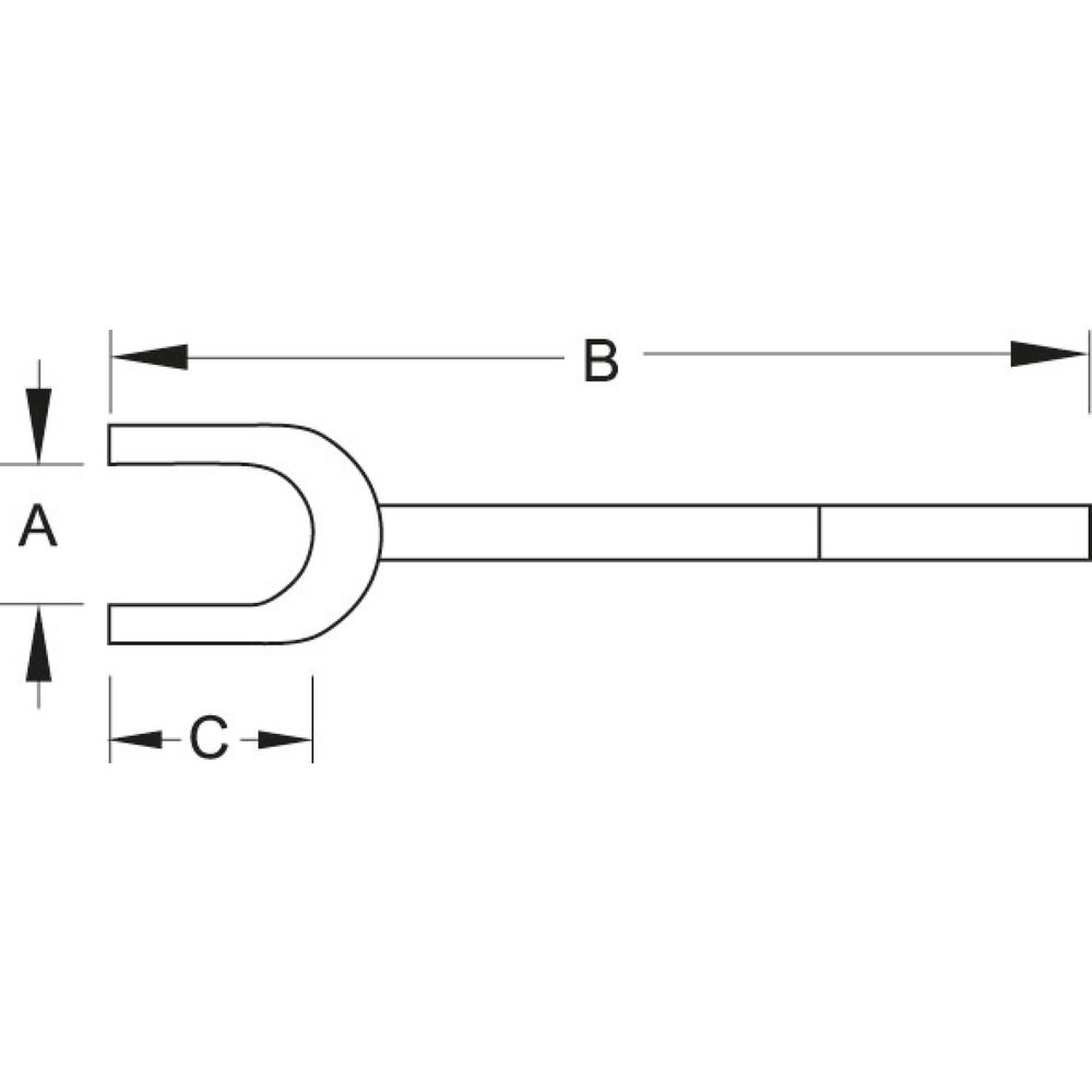 Produktabbildung Nr. 2: GEDORE Trenn- und Montagegabel 18 mm 1.70/1