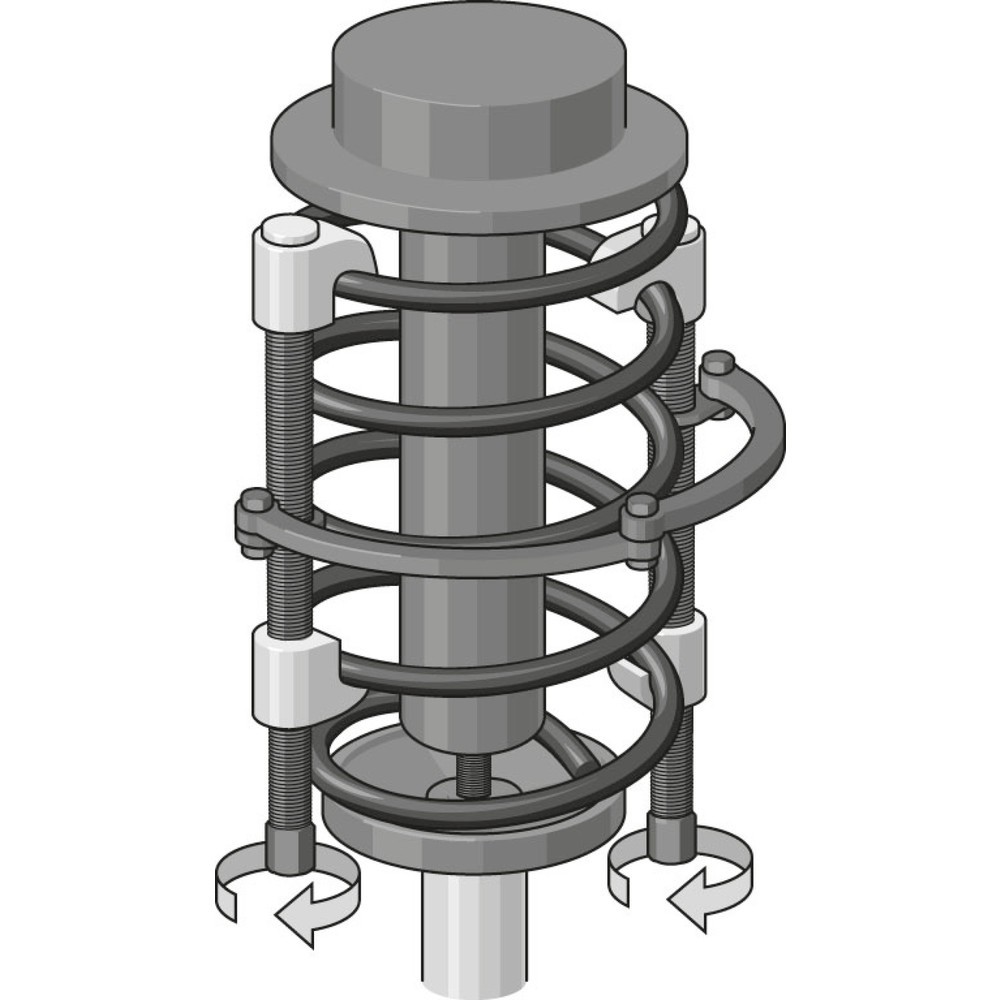 Produktabbildung Nr. 3: GEDORE Universal-Federspanner mit Bügel 340 mm 1.78/S3