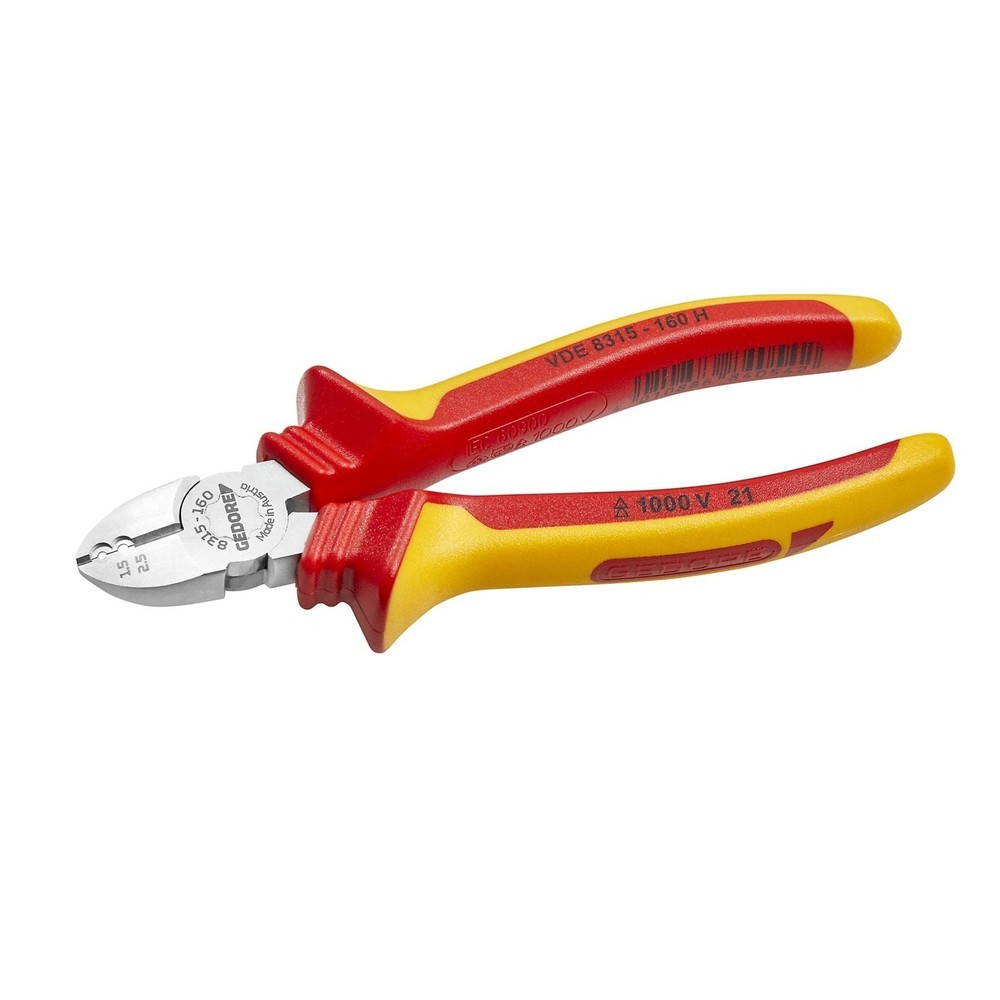 Produktabbildung Nr. 3: GEDORE VDE Abisolier-Seitenschneider VDE 8315-160 H