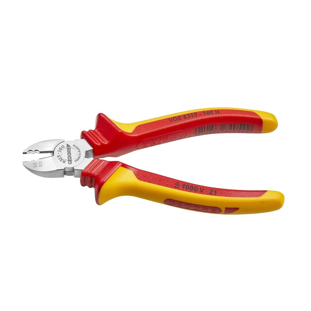 Produktabbildung Nr. 4: GEDORE VDE Abisolier-Seitenschneider VDE 8315-160 H
