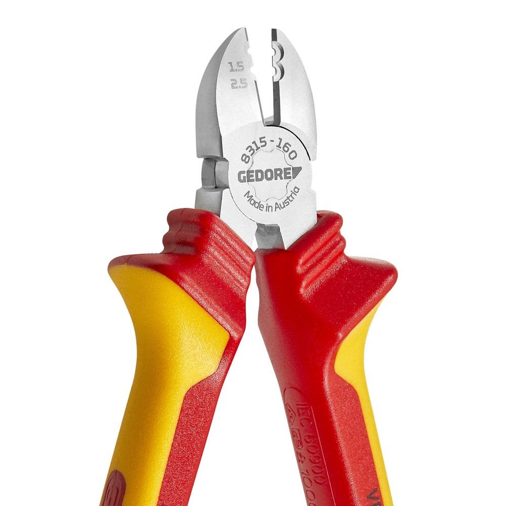 Produktabbildung Nr. 5: GEDORE VDE Abisolier-Seitenschneider VDE 8315-160 H