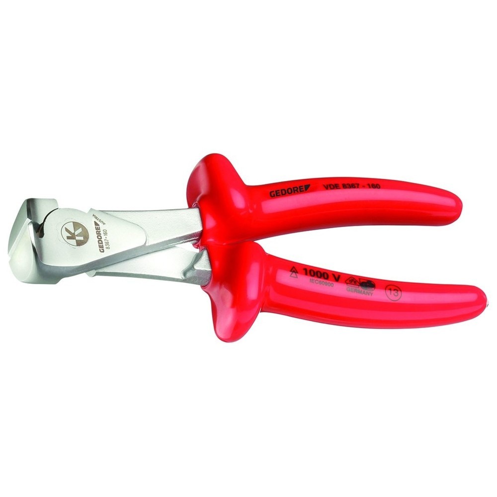 Produktabbildung Nr. 2: GEDORE VDE-Kraft-Vornschneider 160 mm VDE 8367-160