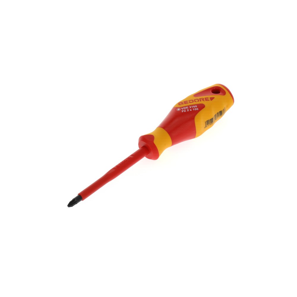 Produktabbildung Nr. 1: GEDORE VDE-Schraubendreher Kreuzschlitz PZ 2 VDE 2160 PZ 2