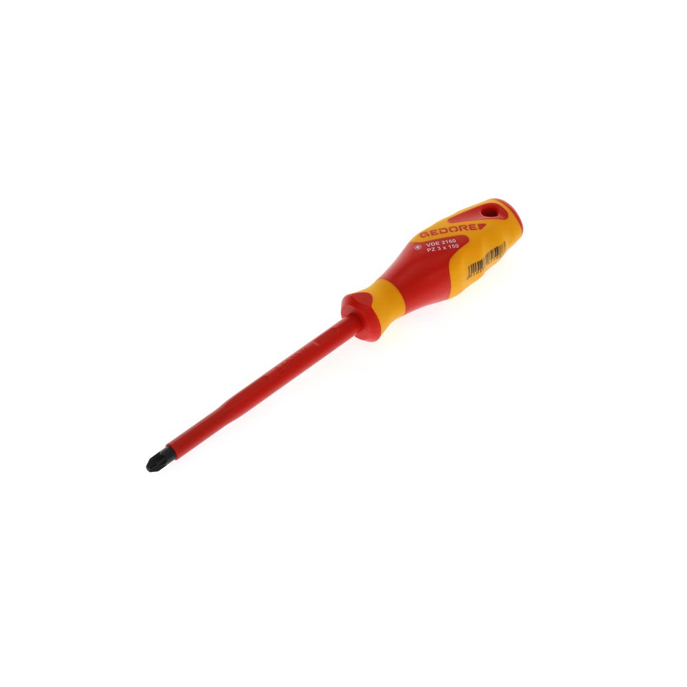 Produktabbildung: GEDORE VDE-Schraubendreher Kreuzschlitz PZ 3 VDE 2160 PZ 3