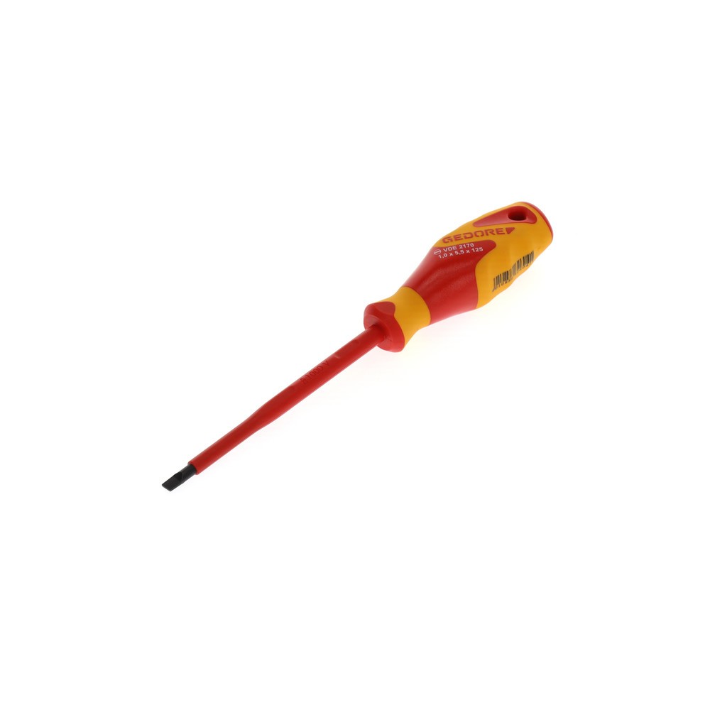 Produktabbildung Nr. 1: GEDORE VDE-Schraubendreher Schlitz 5,5 mm VDE 2170 5,5