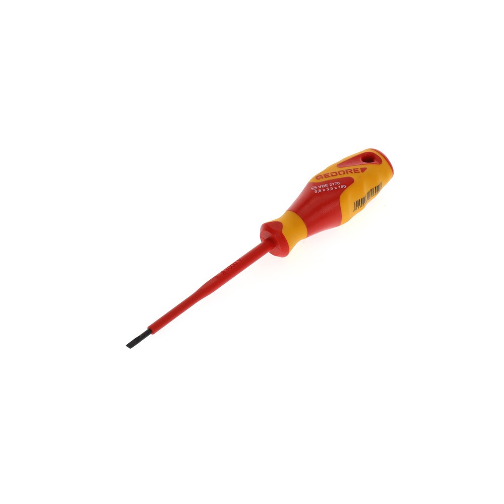 Produktabbildung Nr. 1: GEDORE VDE-Schraubendreher Schlitz 3,5 mm VDE 2170 3,5