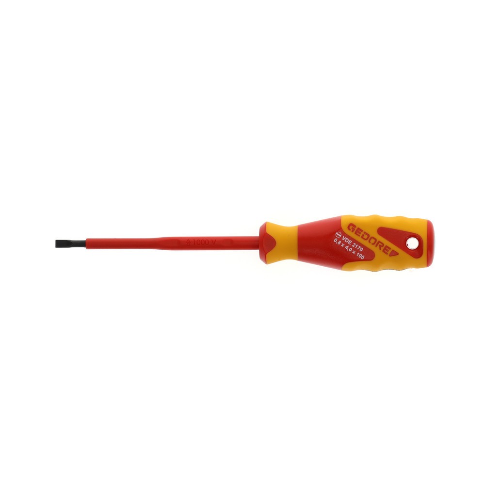 Produktabbildung Nr. 5: GEDORE VDE-Schraubendreher Schlitz 4 mm VDE 2170 4