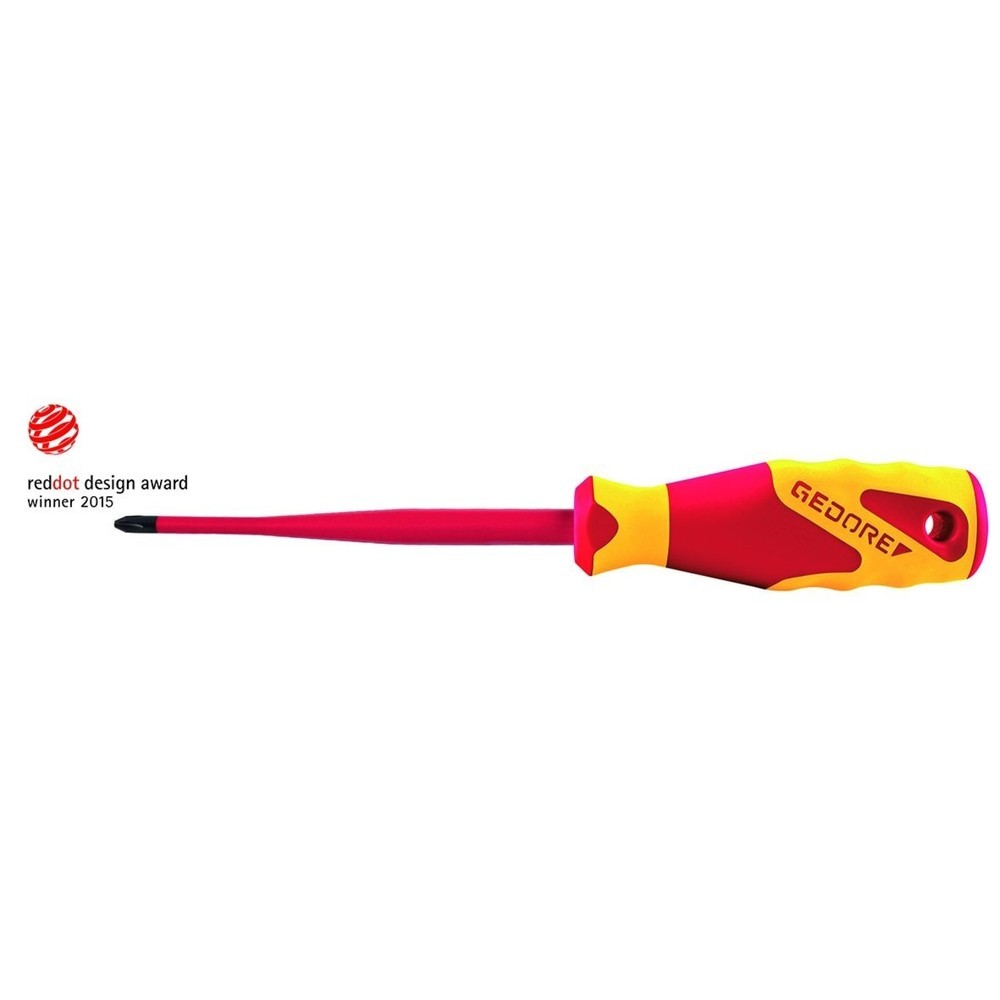 Produktabbildung Nr. 2: GEDORE VDE-Schraubendreher SLIM Kreuzschlitz PH 1 VDE 2162 PH 1