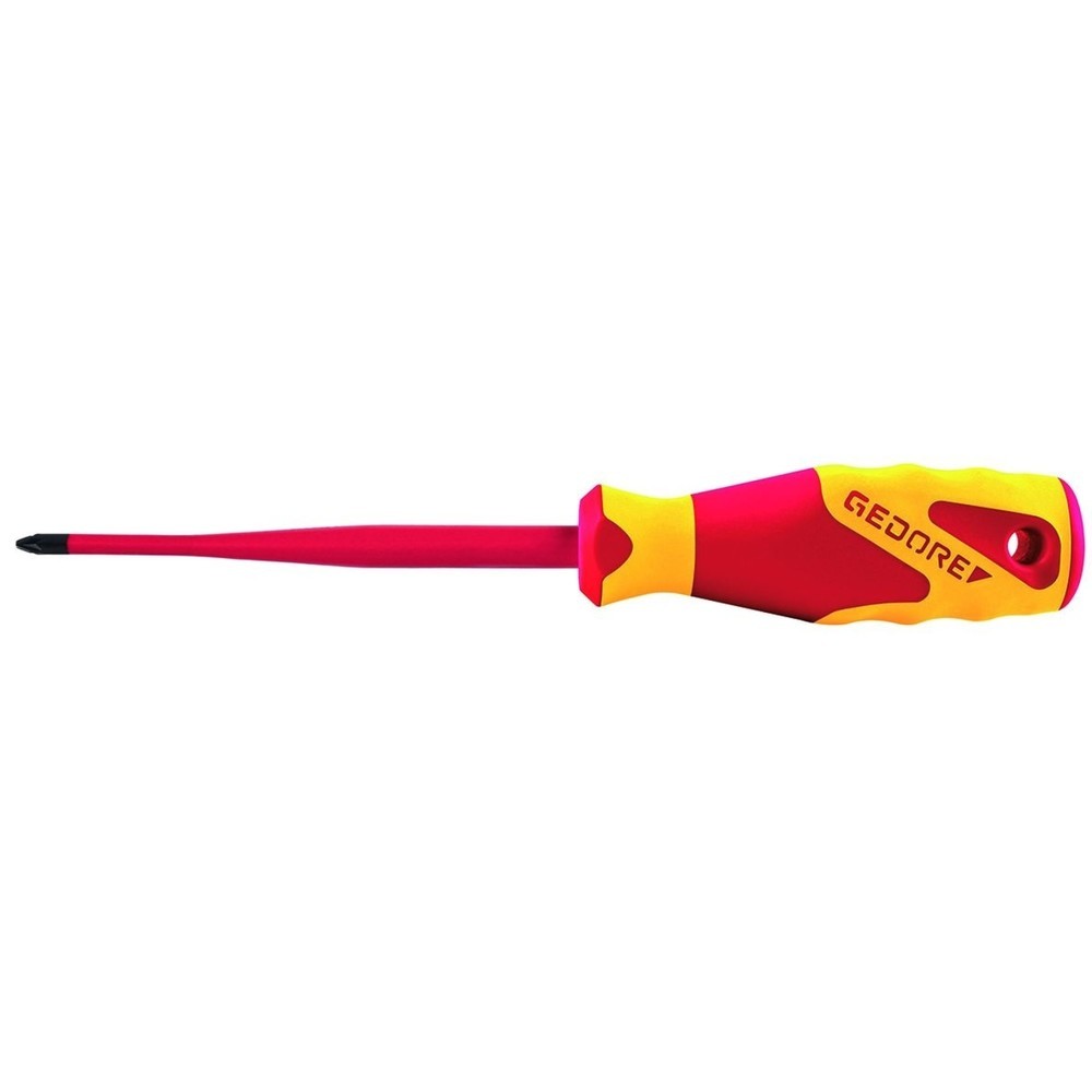 Produktabbildung: GEDORE VDE-Schraubendreher SLIM Kreuzschlitz PZ 1 VDE 2162 PZ 1
