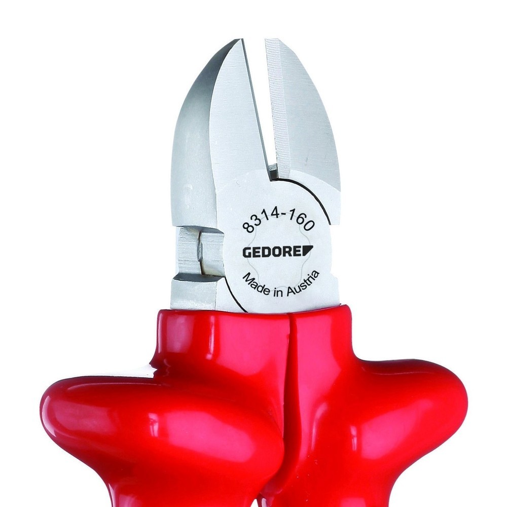 Produktabbildung Nr. 4: GEDORE VDE-Seitenschneider mit Tauchisolierung VDE 8314-140