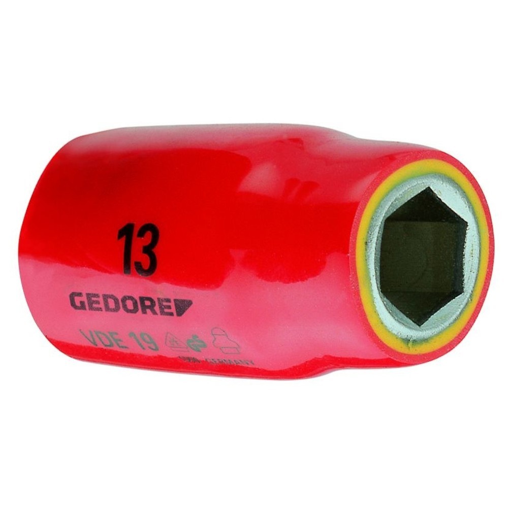 Produktabbildung: GEDORE VDE-Steckschlüsseleinsatz 1/2" VDE 19 11