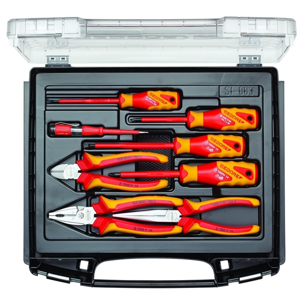 Produktabbildung: GEDORE VDE-Werkzeugsatz 8tlg in i-BOXX 72 1101-003 VDE