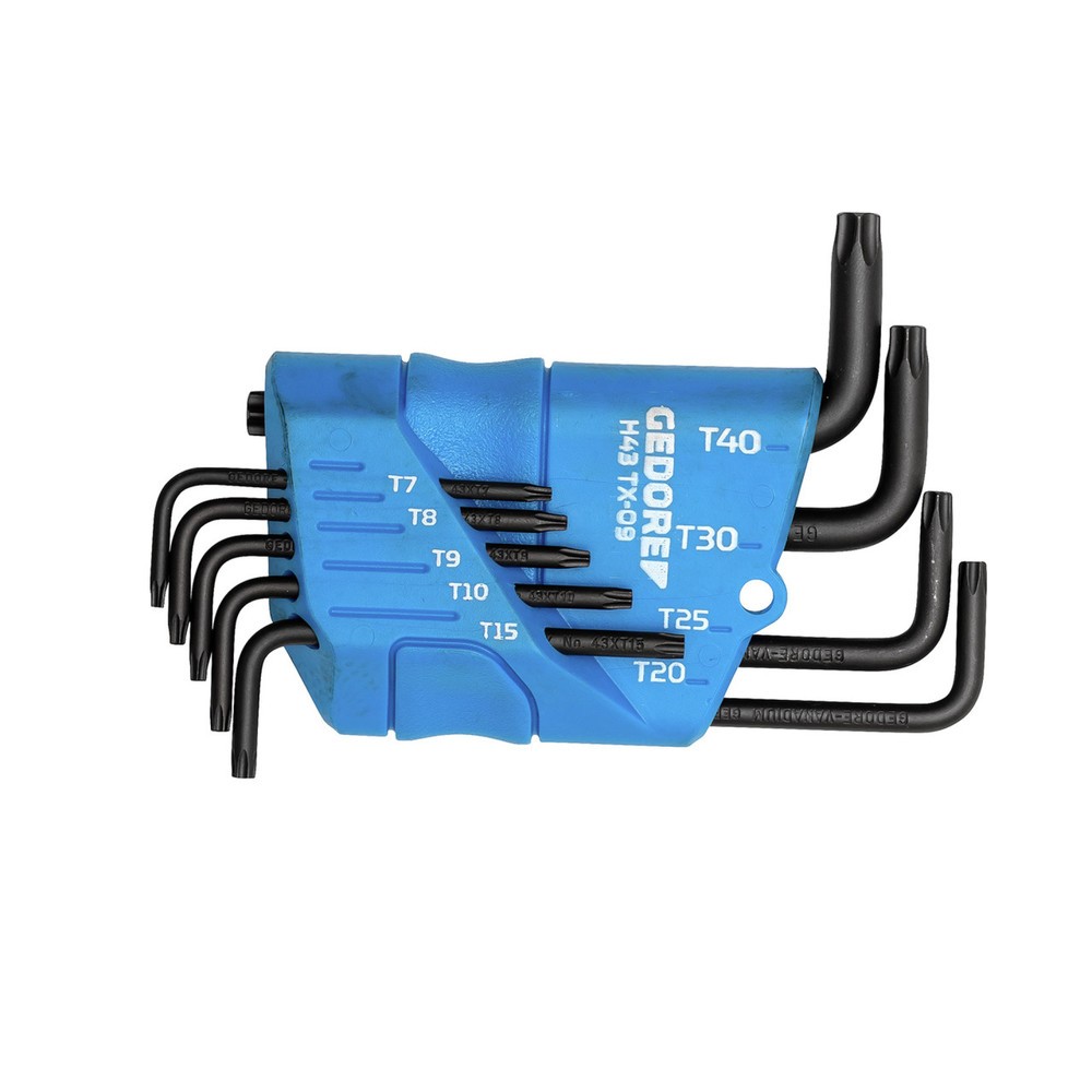 Produktabbildung: GEDORE Winkelschraubendreher-Satz H 43 TX-09