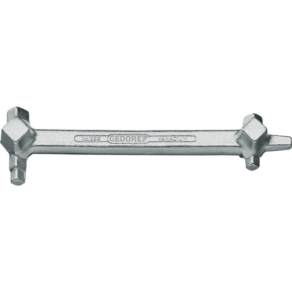 Produktabbildung: GEDORE Zapfenschlüssel 299, Länge 220 mm, VK 8,7 - 13 mm VK Kronen 6,8 - 19 mm